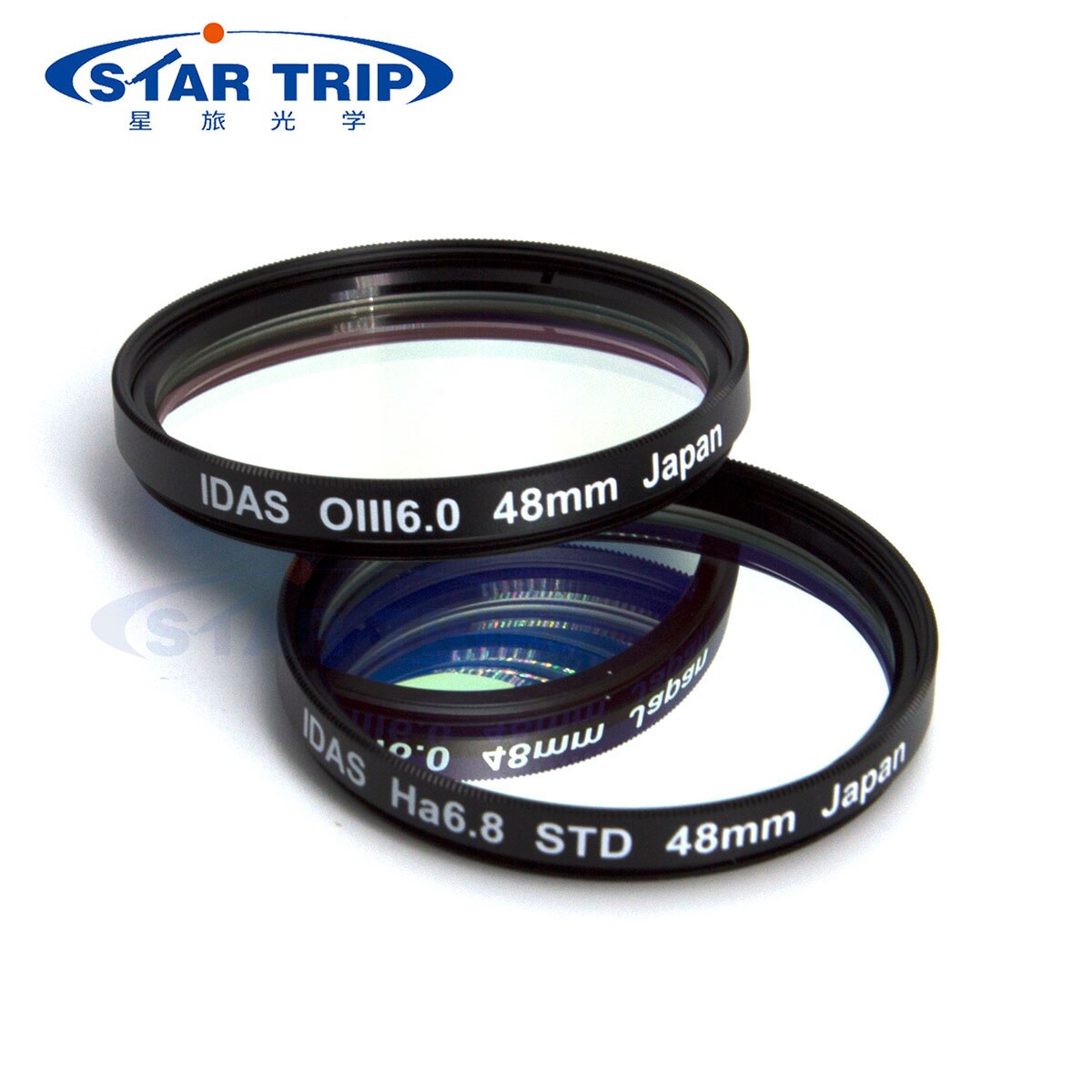 IDAS 2" Narrowband H-alpha 6.8nm/SII 6.3nm/OIII 6.0nm Filter Set - Class UHS (2.5mm)