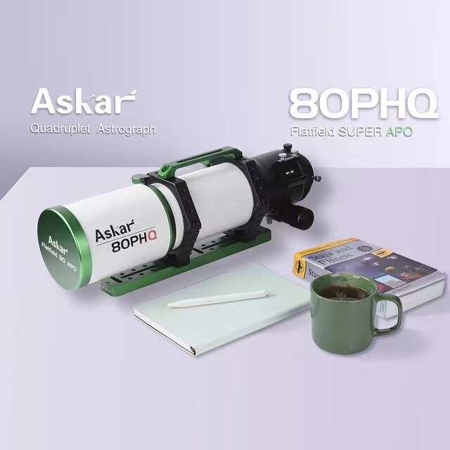 Askar 80PHQ 80mm /f7.5 Quadruplet Flat Field Super APO
