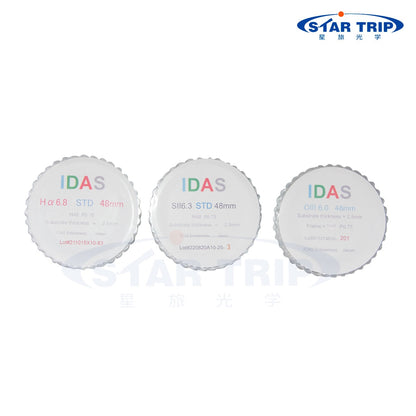 IDAS 2" Narrowband H-alpha 6.8nm/SII 6.3nm/OIII 6.0nm Filter Class STD (3.0mm)