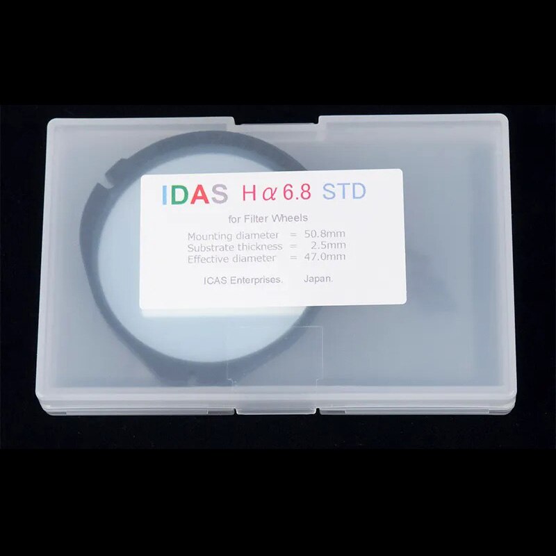 IDAS 50.8mm Narrowband Ha 6.8nm Filter Class STD (3.0mm) Suitable from F3.6 and above telescopes